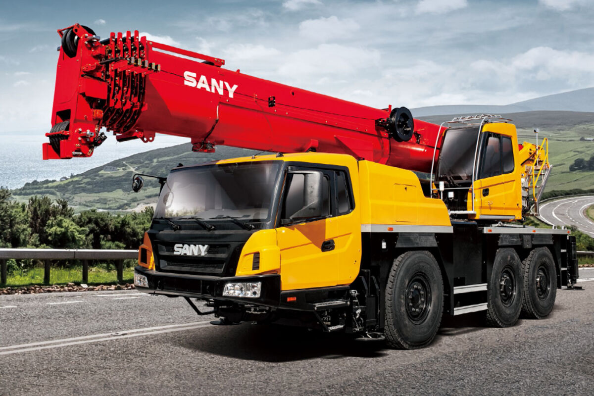 Вездеходный Кран SANY SAC1100S