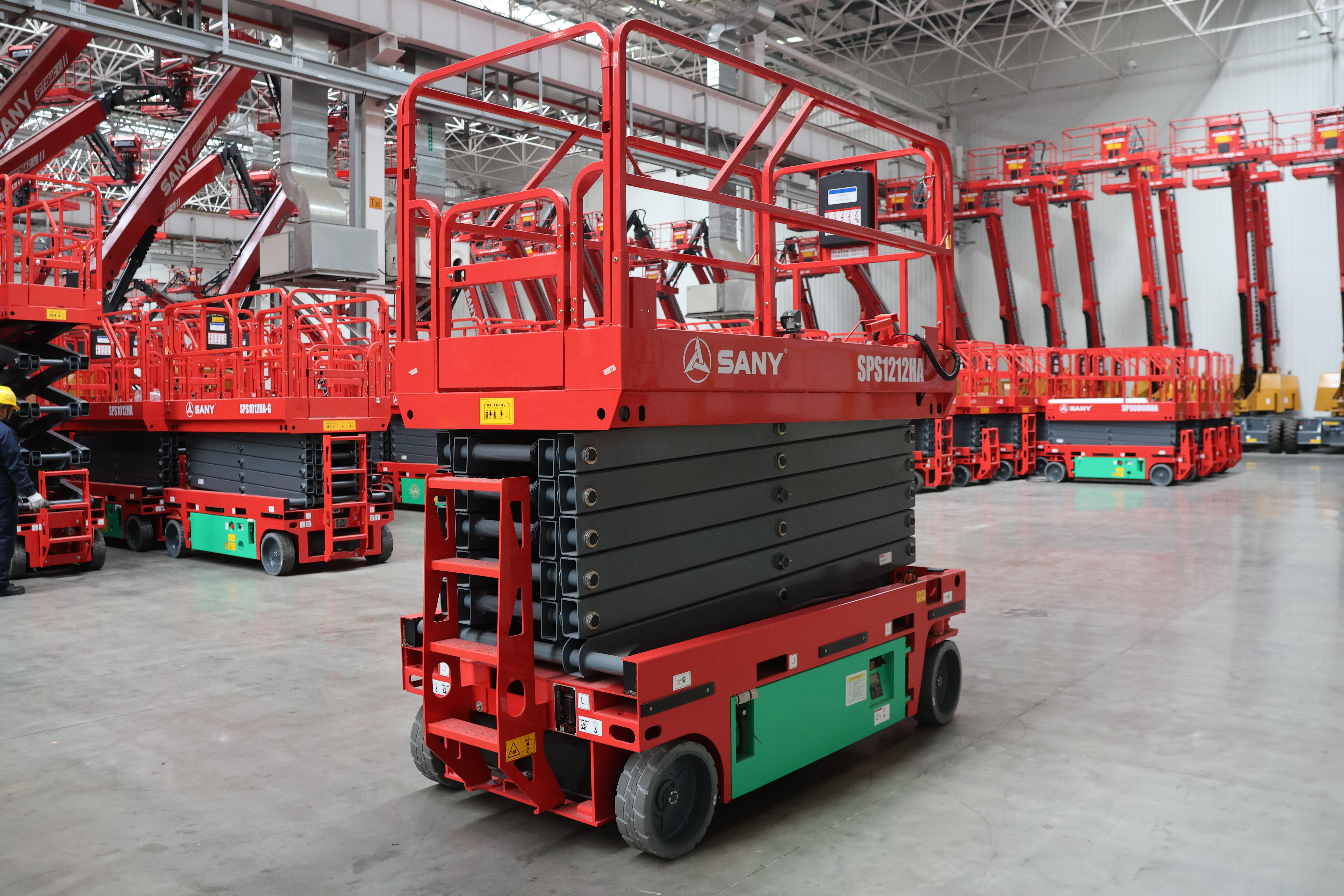 Ножничный подъёмник SANY SPS1212HA/AC