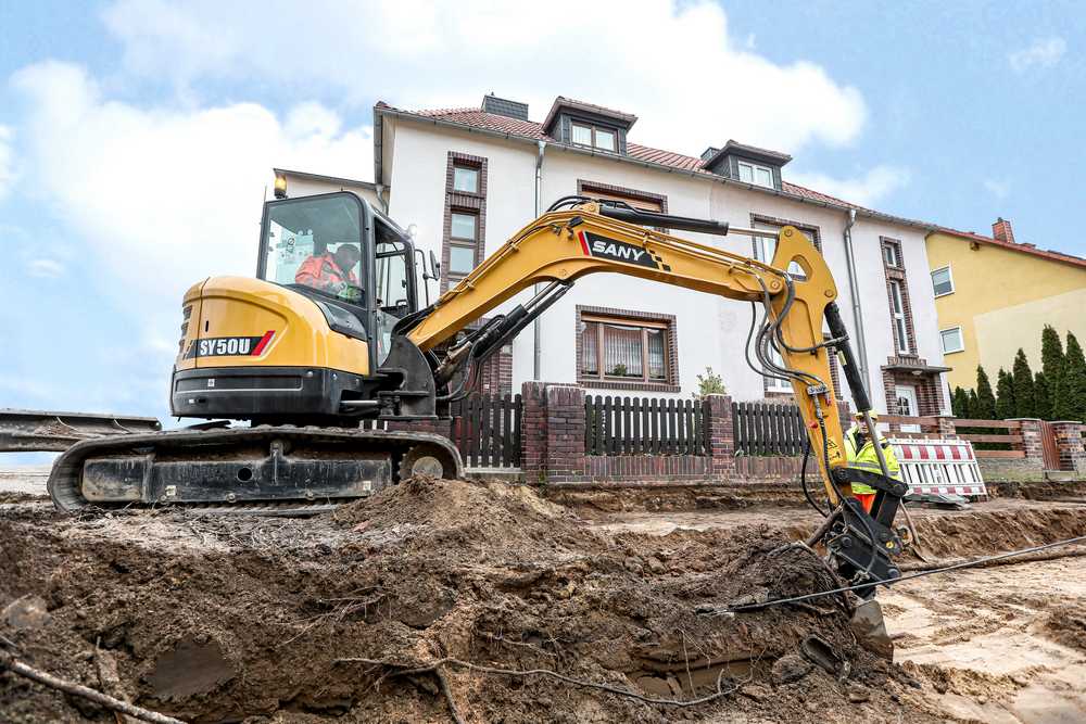 Экскаватор SANY SY50U