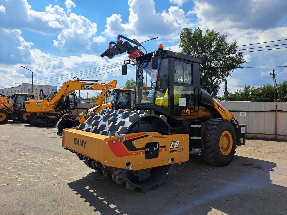 Грунтовый каток SANY SSR160C-8