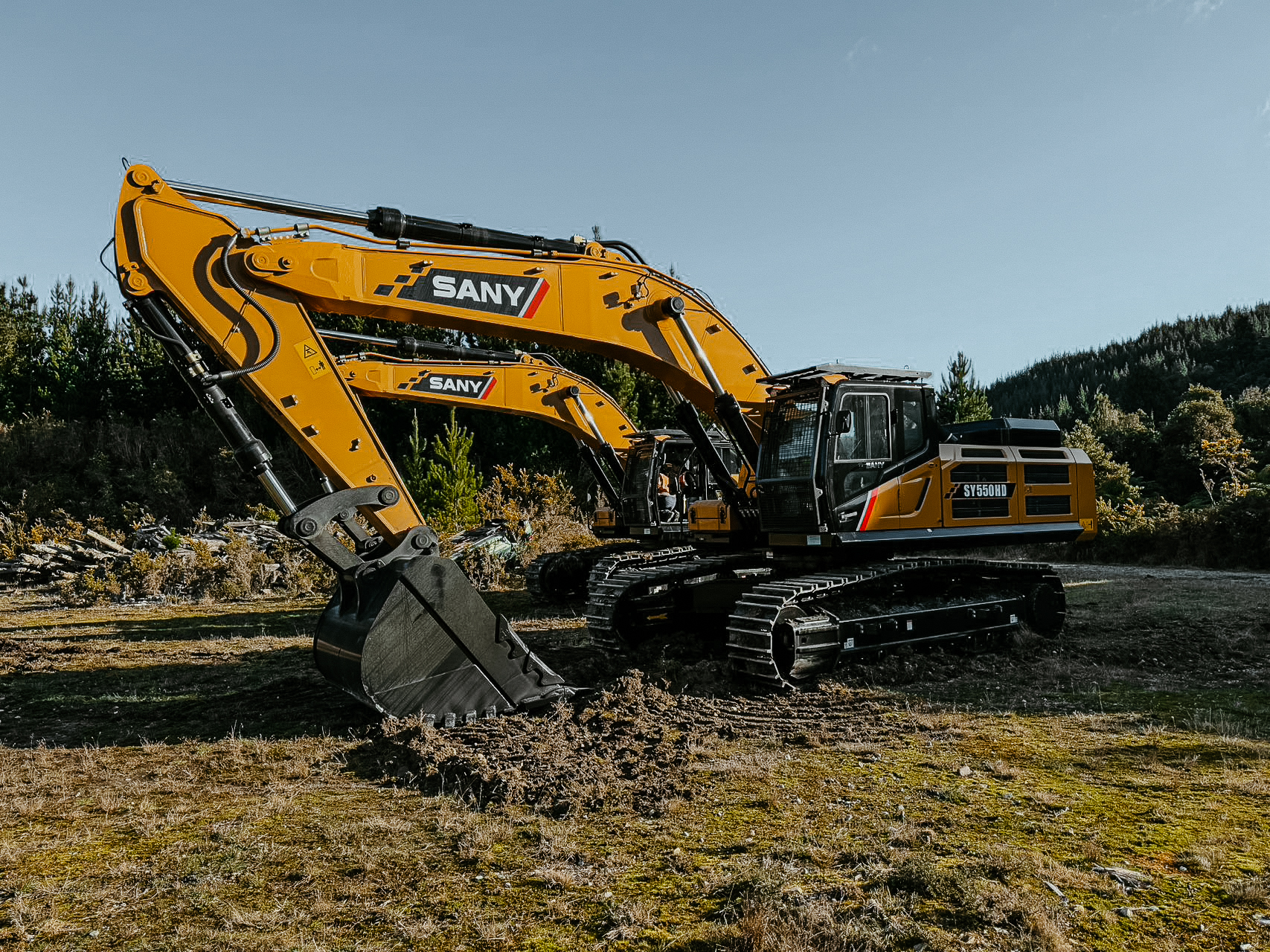 Экскаватор SANY SY550HD