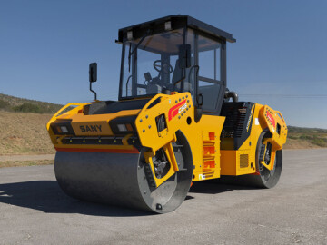 Пневмоколесный каток SANY SPR160C-8