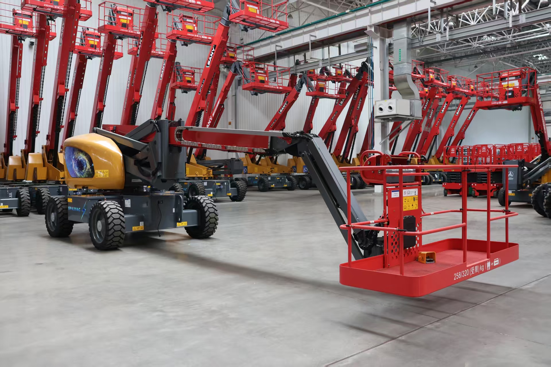 Коленчатый подъёмник SANY SPA14