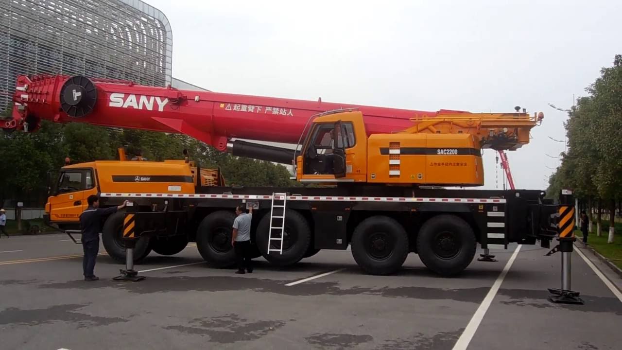 Вездеходный Кран SANY SAC2500S