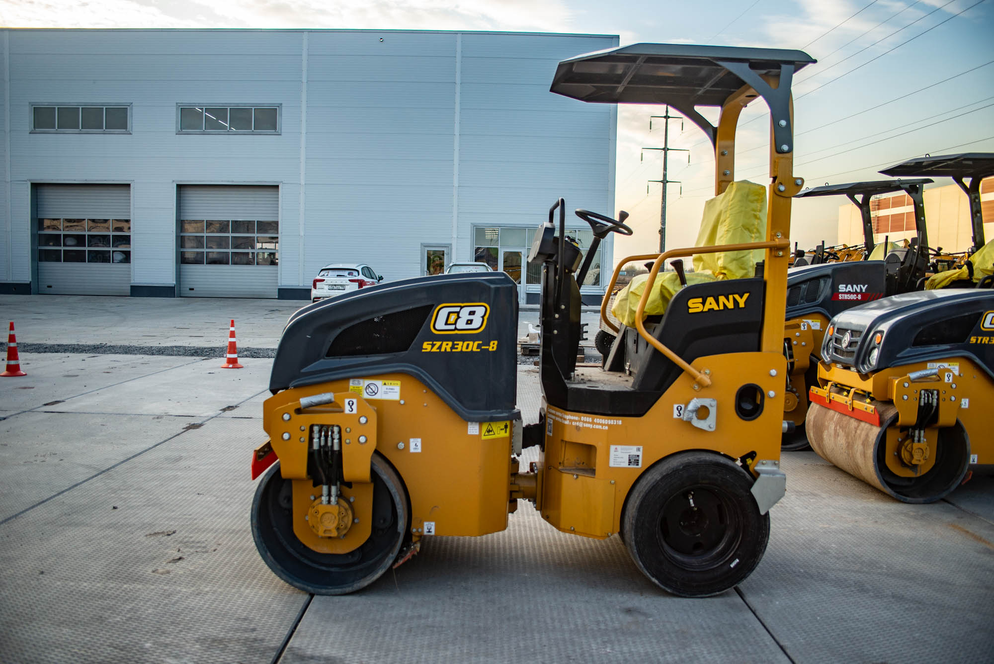 Асфальтовый каток SANY SZR30C-8