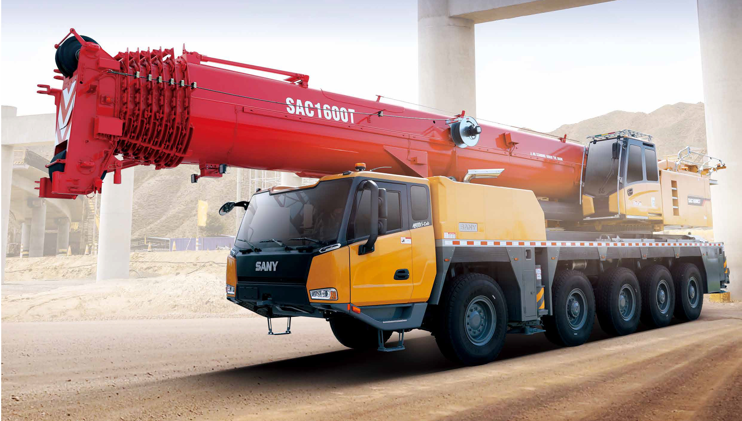 Вездеходный Кран SANY SAC2000T