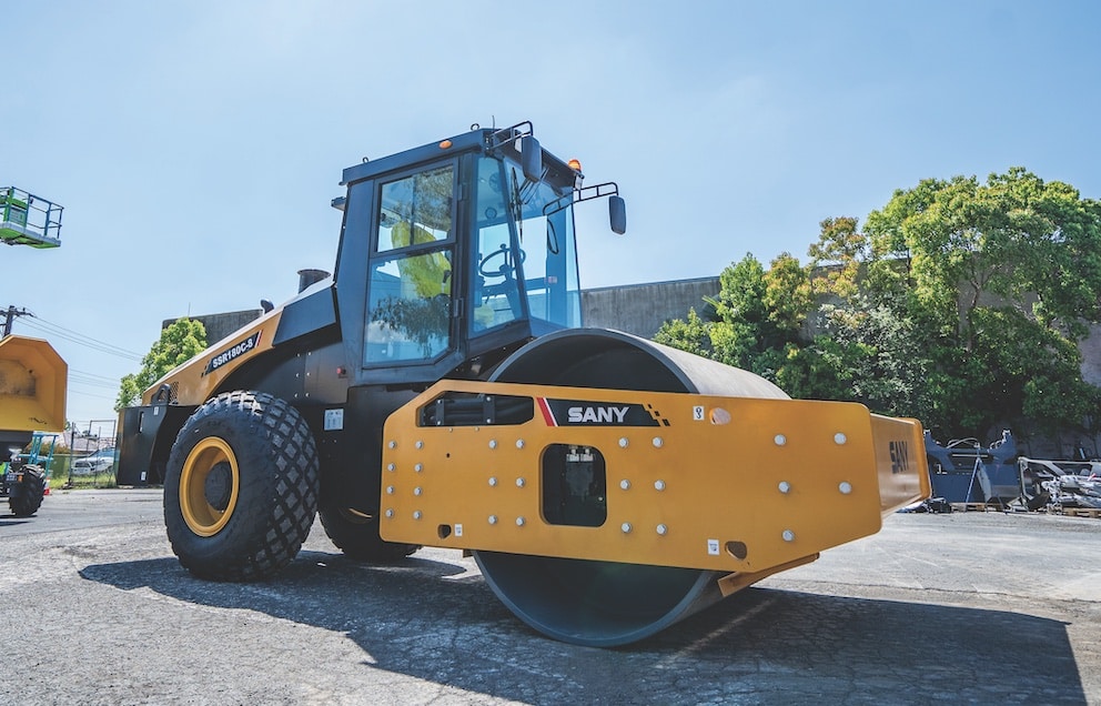 Грунтовый каток SANY SSR180C-8