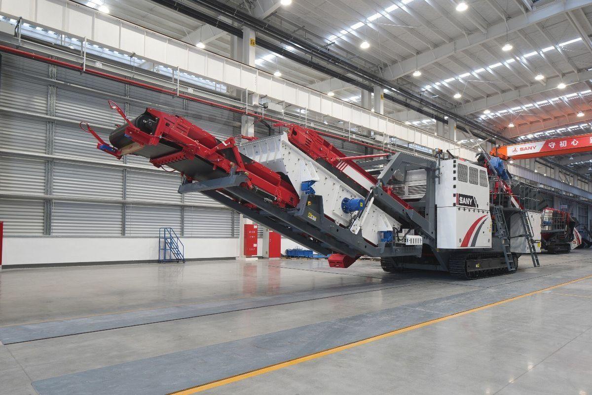 Мобильный финишный грохот SANY SS18H7